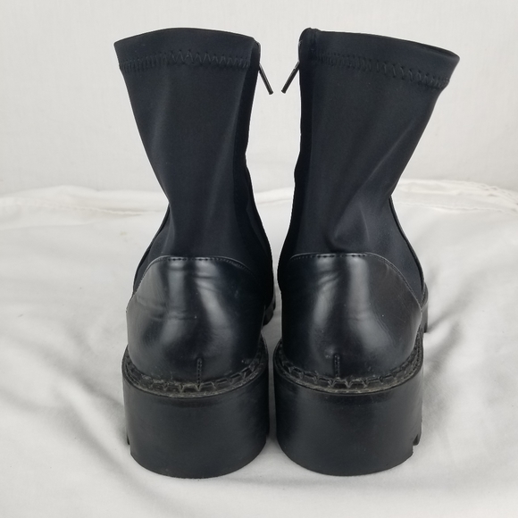Zara Platform Chunky Side-Zip Booties - Picture 6 of 8